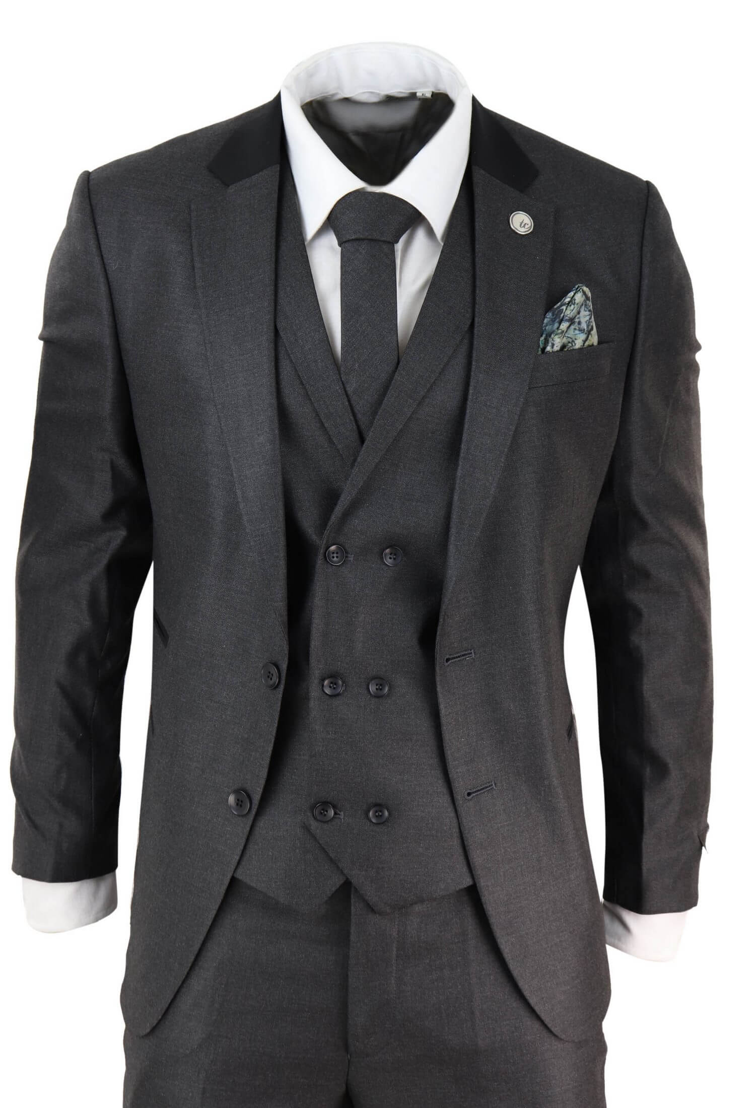 YYI Heren 3 Delig Pak Twee Knopen Jas Vest En Broek Diner Bruiloft Smokingpakken 1011389284 YYI Heren 3 Delig Pak Twee Knopen Jas Vest En Broek Diner Bruiloft Smokingpakken 1011389284