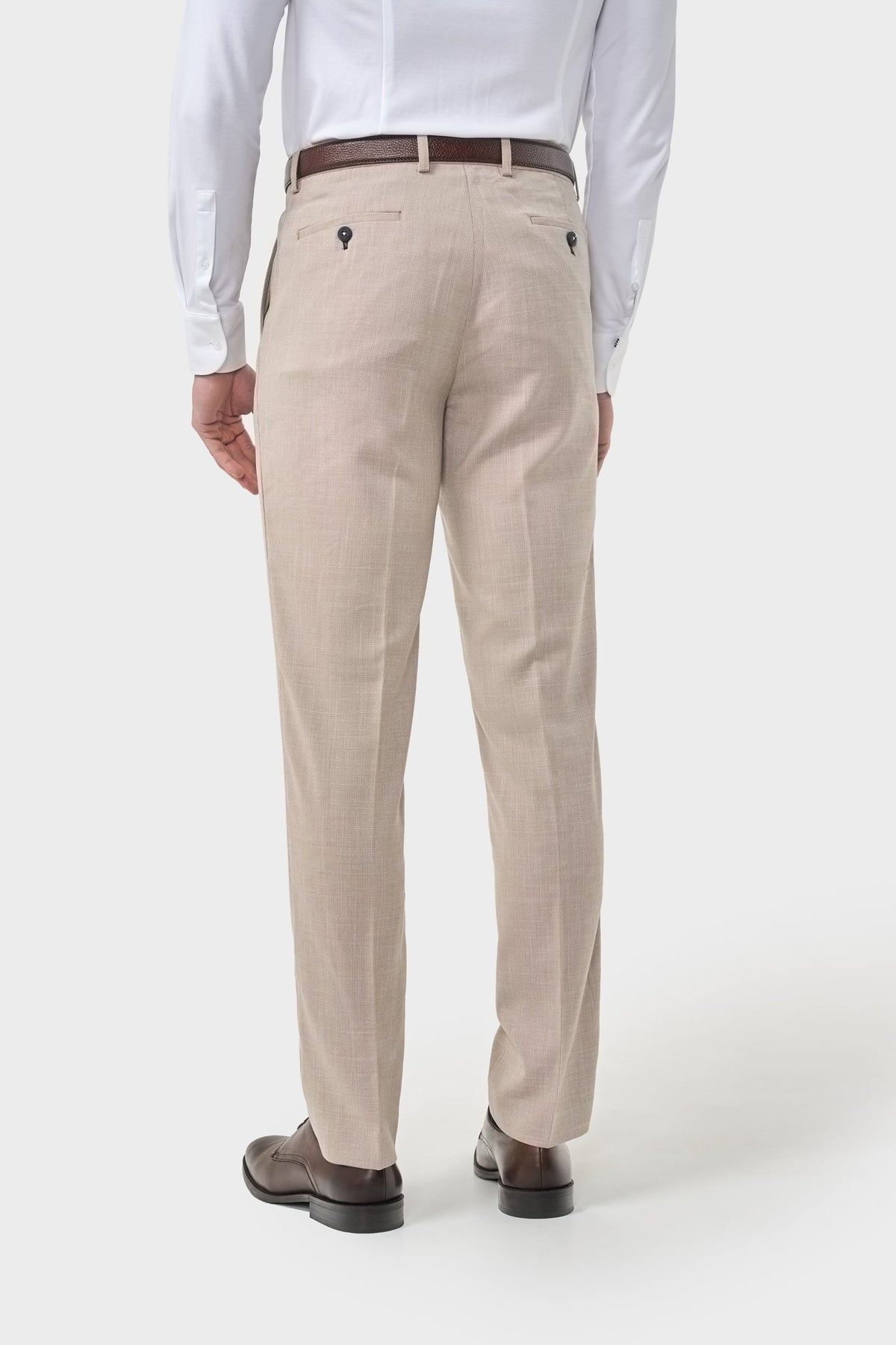 Miami - Beige trouwbroek voor heren