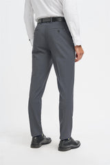 Bond - Heren Charcoal Formele Broek