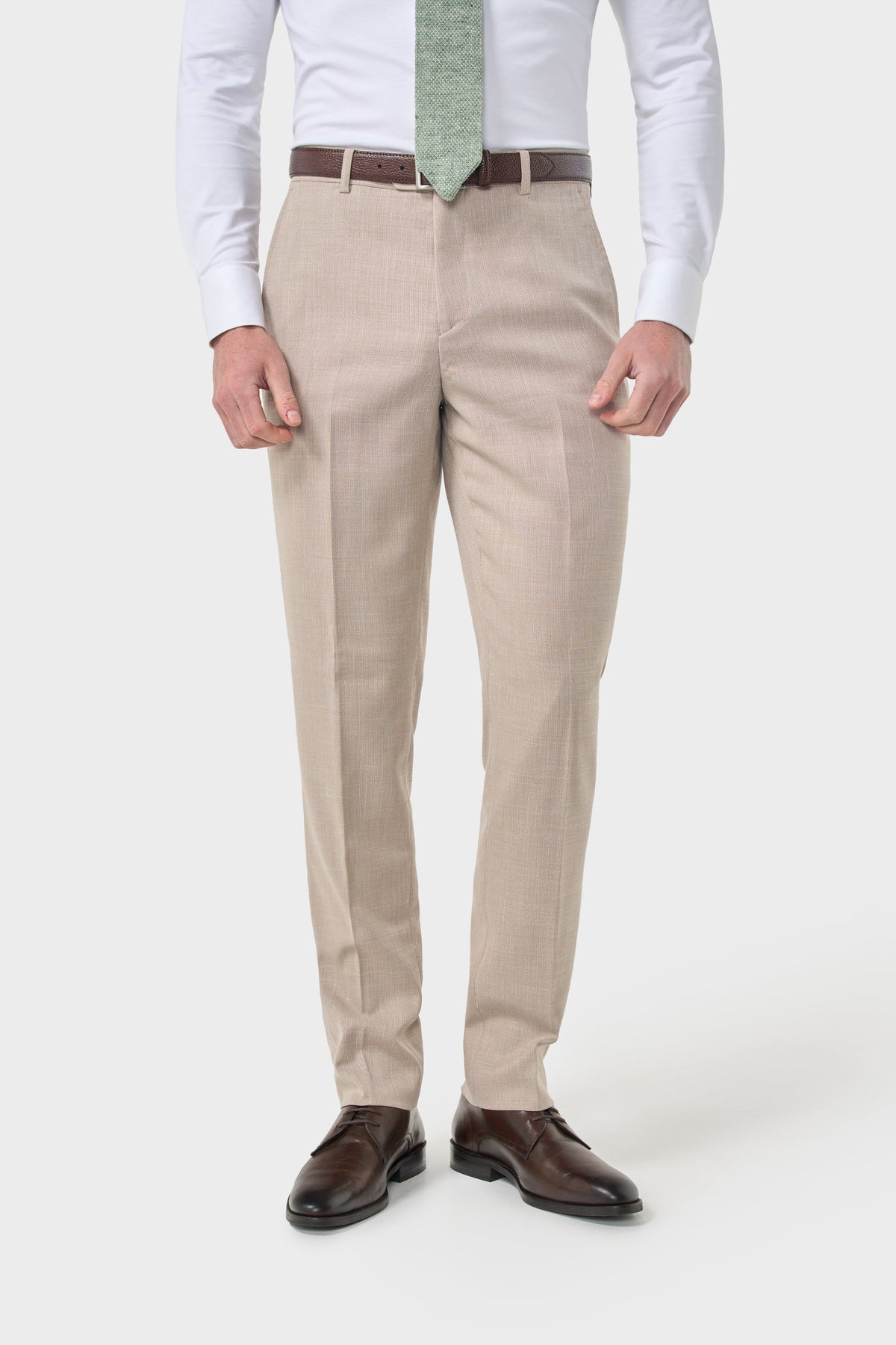 Miami - Beige trouwbroek voor heren