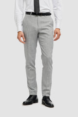 Malibu - Grijze formele broek voor heren