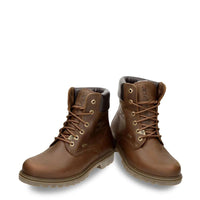 03 GTX C1 - Waterdichte enkellaarsjes van leer voor heren in de kleur Bark Brown