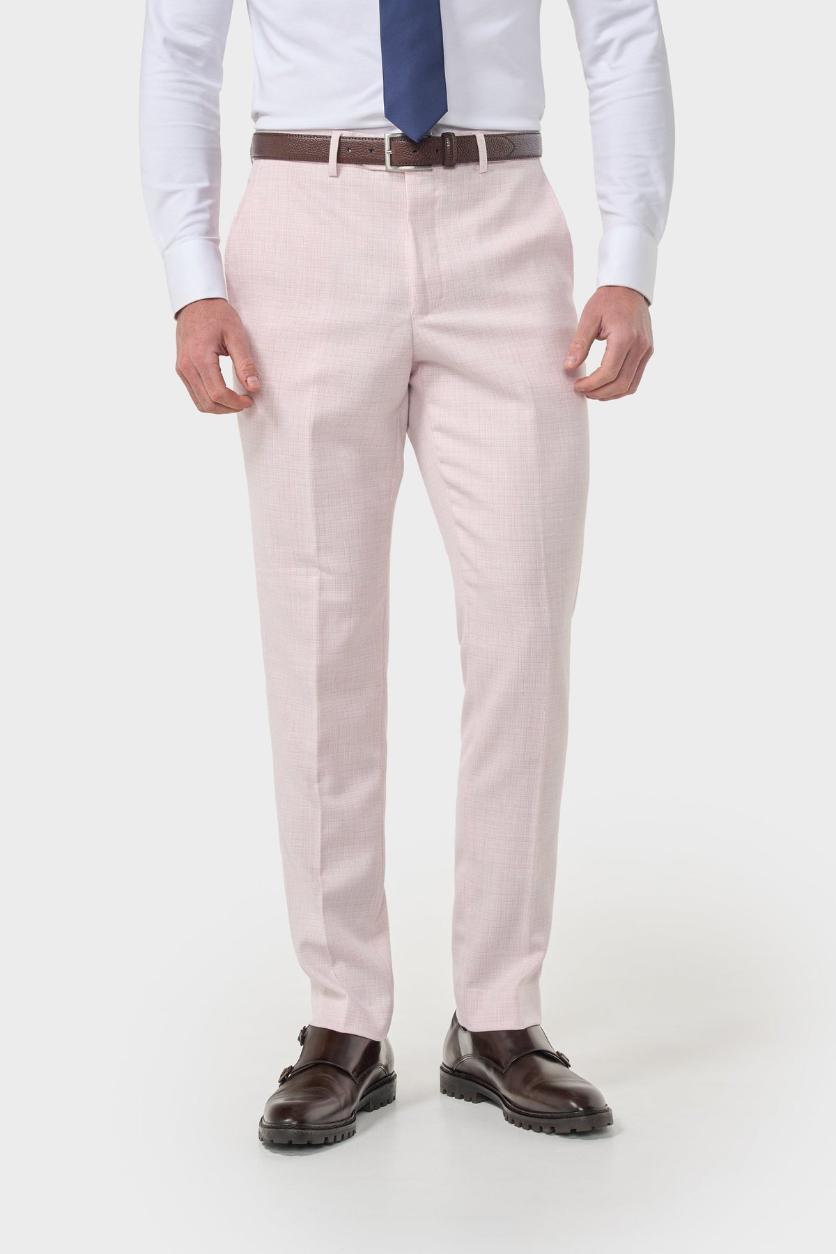 Tropez - Roze formele broek voor heren