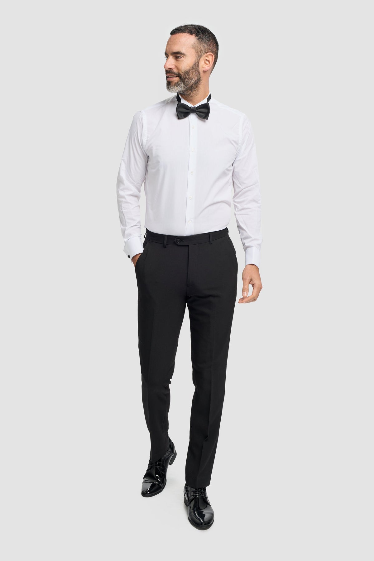 Tux - Zwarte klassieke smokingbroek voor heren