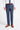 Bond - Heren Marineblauwe Geruite Broek