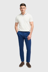 Mario - Heren Zomerblauwe Nette Broek