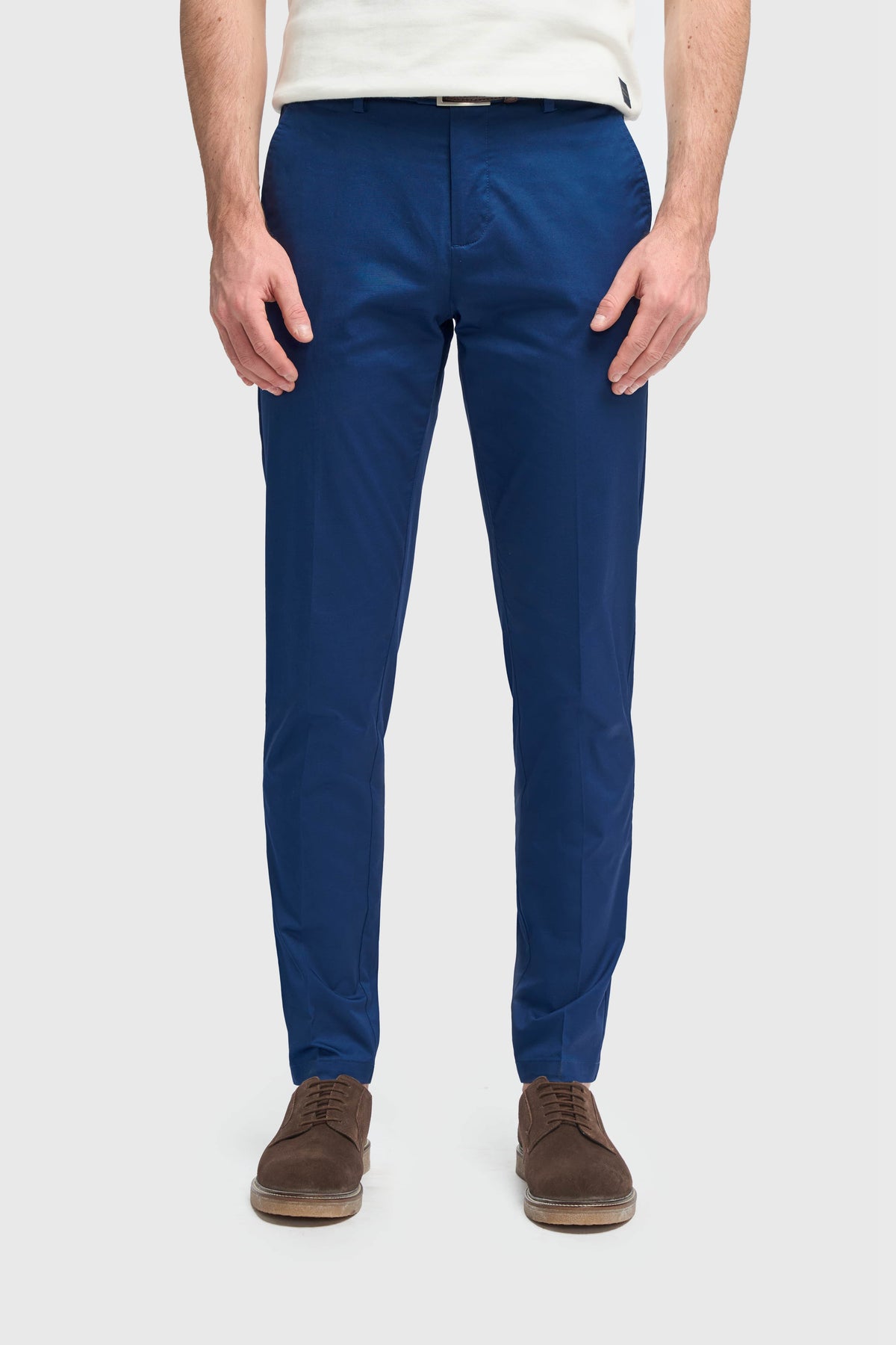 Mario - Heren Zomerblauwe Nette Broek