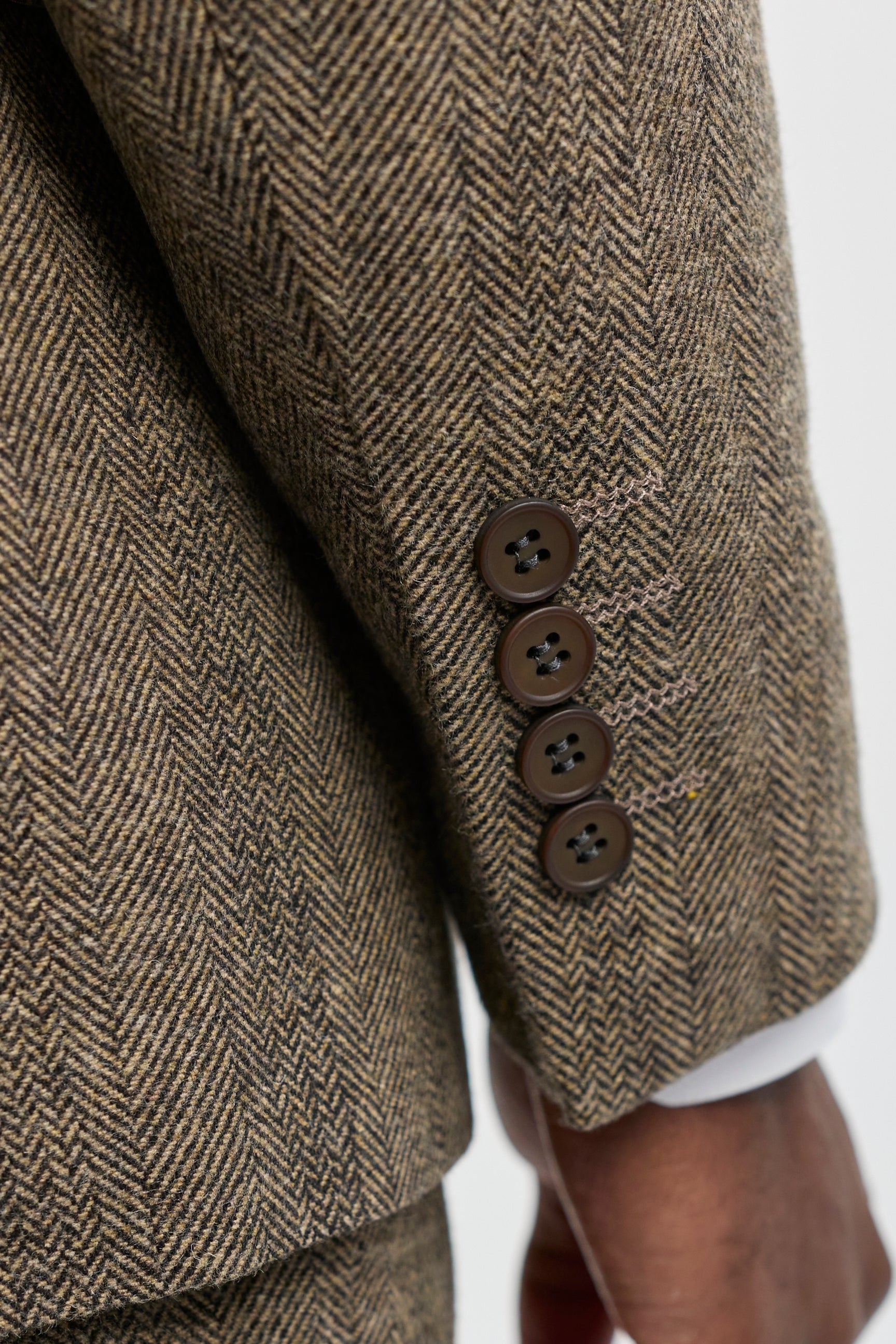 Harris Tweed Vestje Wales Met Rever In Multicolor – Harris Tweed Shop Harris Tweed Vestje Wales Met Rever In Multicolor – Harris Tweed Shop