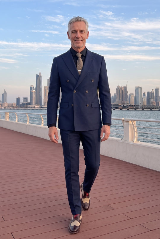 Evening Distinction — New Tie & Shoes