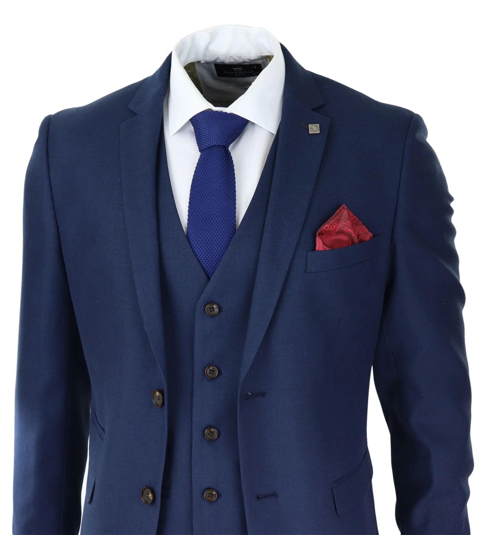 Heren 3-delig pak slim fit bruiloft formeel diner pak, Zwart, L Heren 3-delig pak slim fit bruiloft formeel diner pak, Zwart, L
