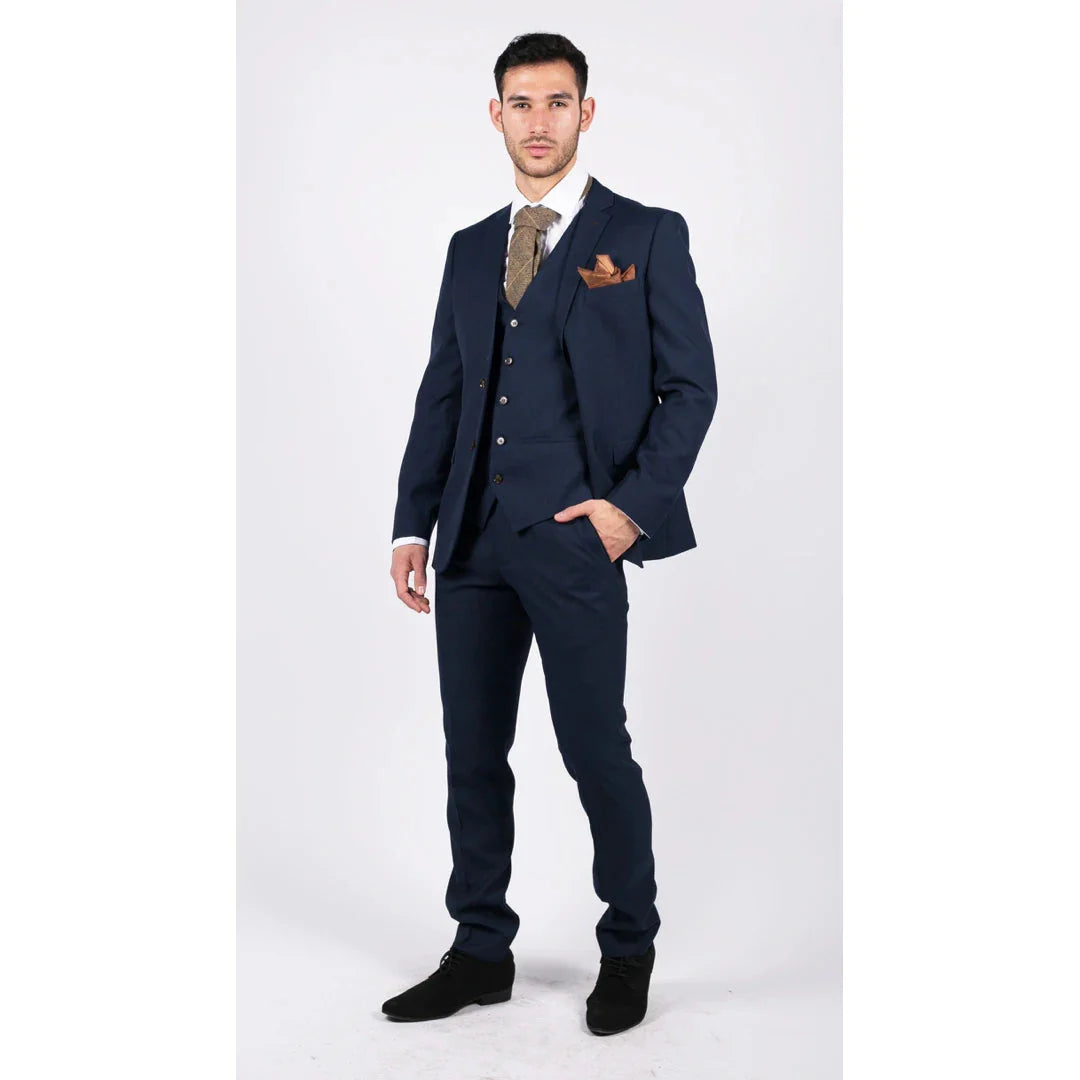Weize Herenpak, slim 3-delig pak, business, bruiloft, party