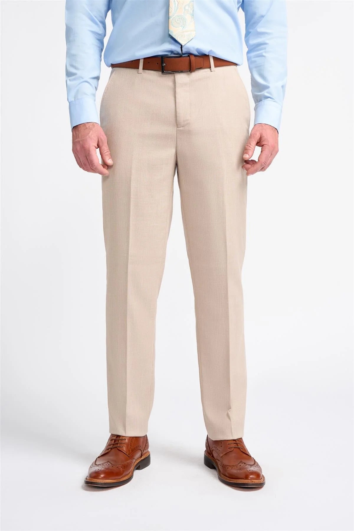 Miami - Beige trouwbroek voor heren