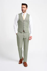 Miami - Heren Sage Green Zomervest