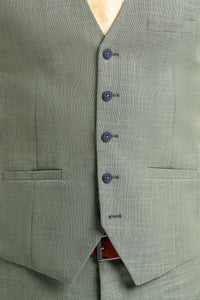 Miami - Heren Sage Green Zomervest