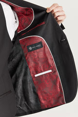 Harry - Zwarte double-breasted smokingblazer voor heren