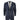 Men's 3 Piece Suit Wool Tweed Navy Blue Brown Check 1920s Gatsby