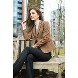 TPSTZ73 - Dames Eikenbruin Tweed Vest