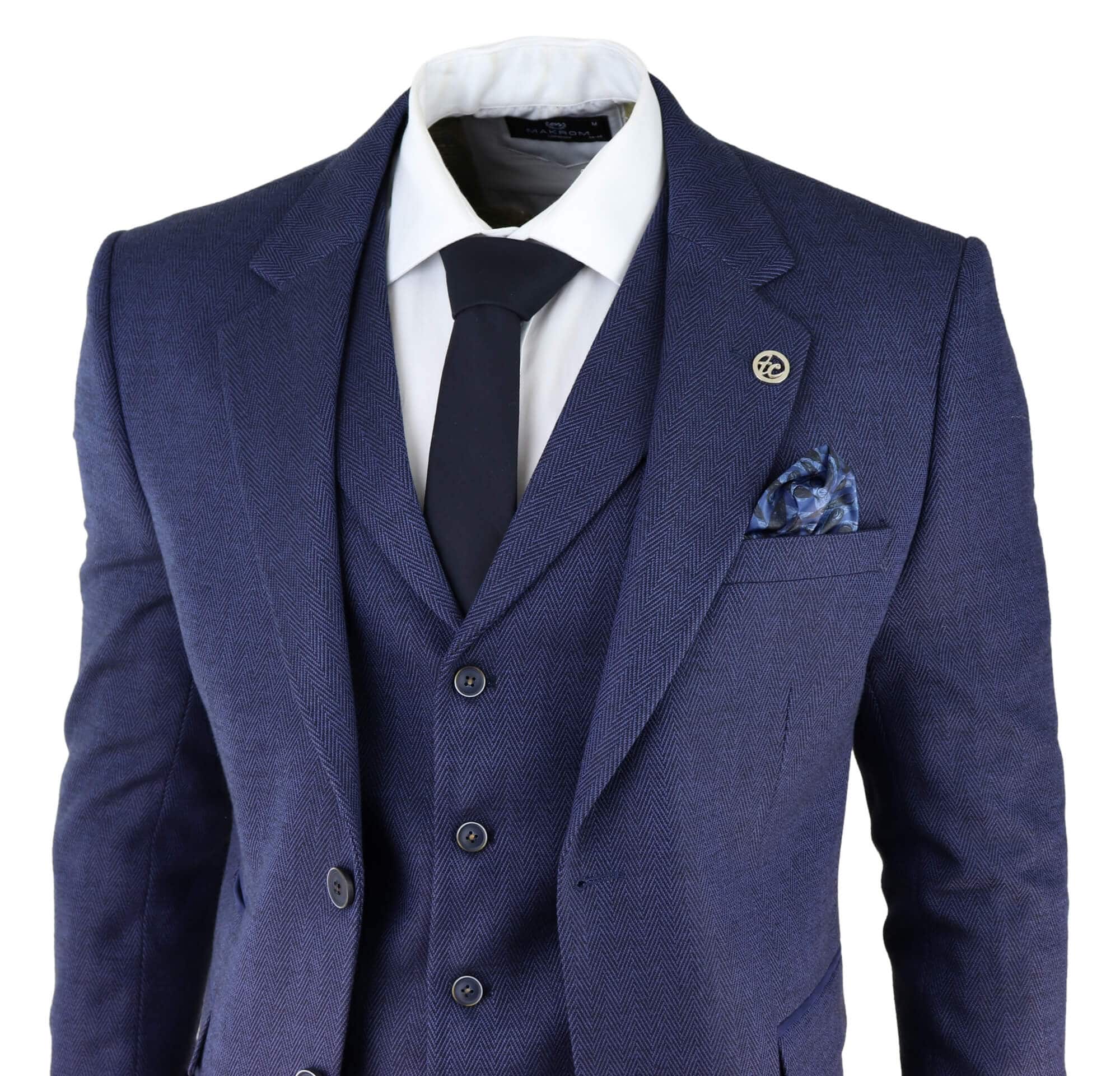 AeoTeokey Zakelijk pak voor heren, dikke wollen geplooide voorkant visgraat tweed broek, bruin, 32W / 32L AeoTeokey Zakelijk pak voor heren, dikke wollen geplooide voorkant visgraat tweed broek, bruin, 32W / 32L