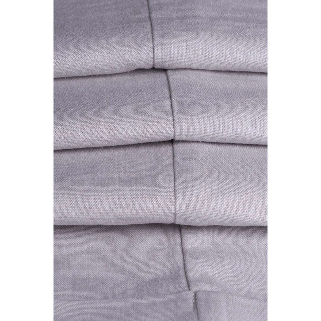 Alvari - Men's Grey Linen Summer Trouser