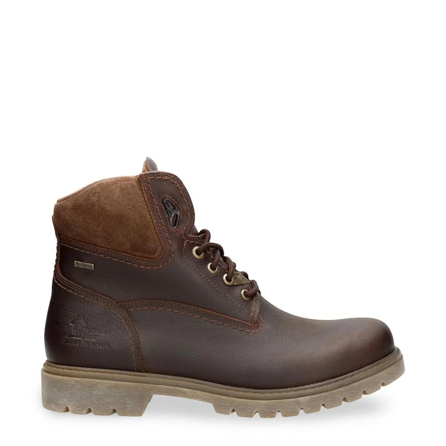 Amur GTX C10 - Bruine waterdichte leren enkellaarsjes voor heren