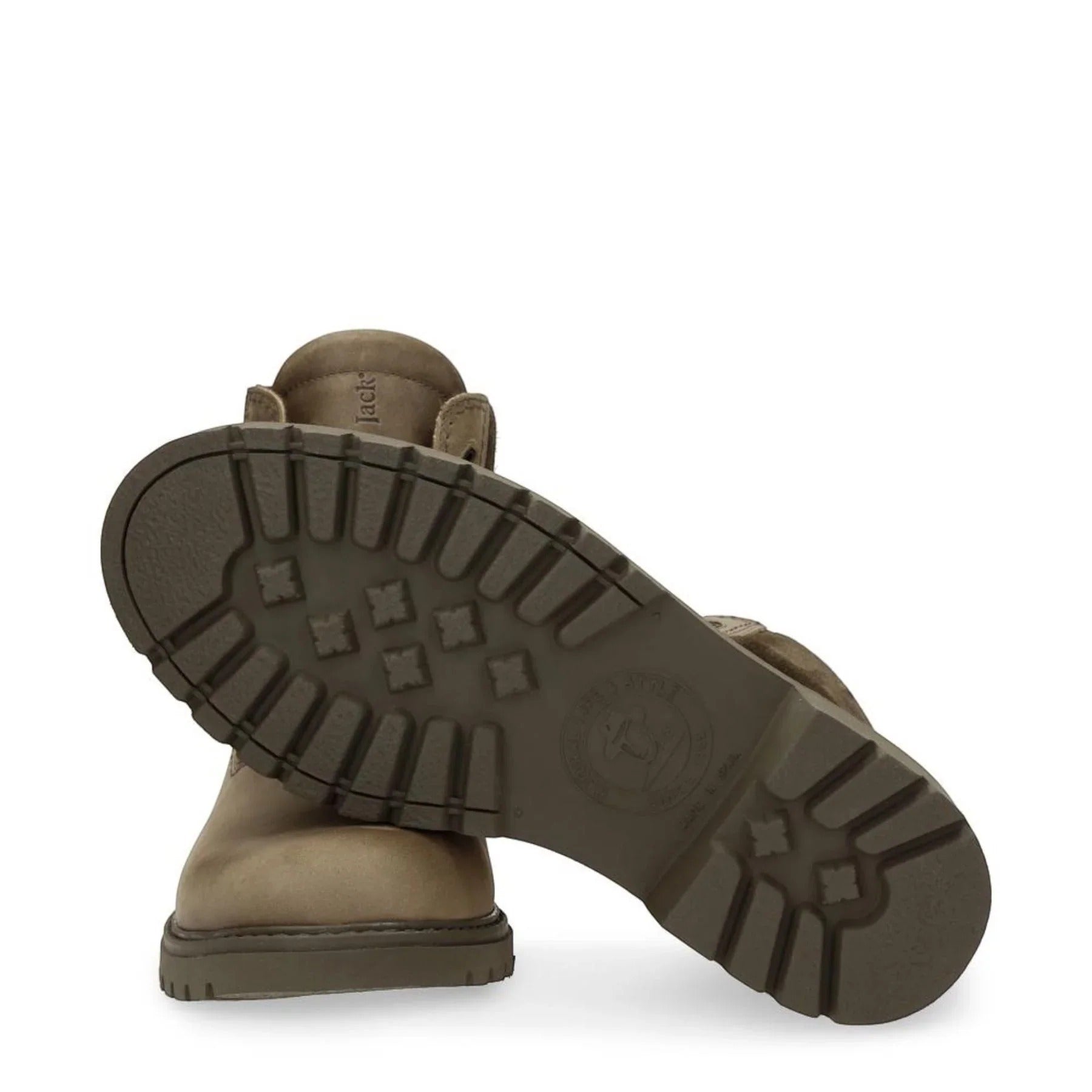 Amur GTX C32 - Khaki waterdichte leren enkellaarsjes voor heren