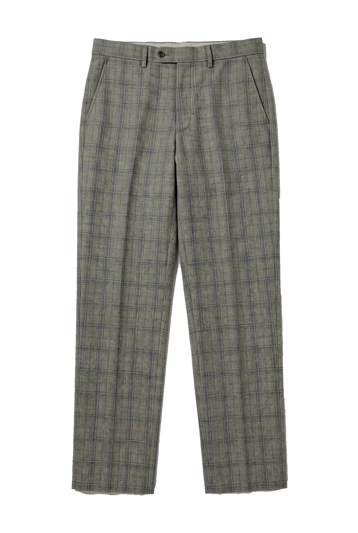 Andrew - Heren grijze geruite broek