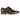 Arlo - Herenschoenen van bruin leer met tweedprint (broguemodel)
