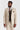 Belmont beige pak met Harris groene tweed vest