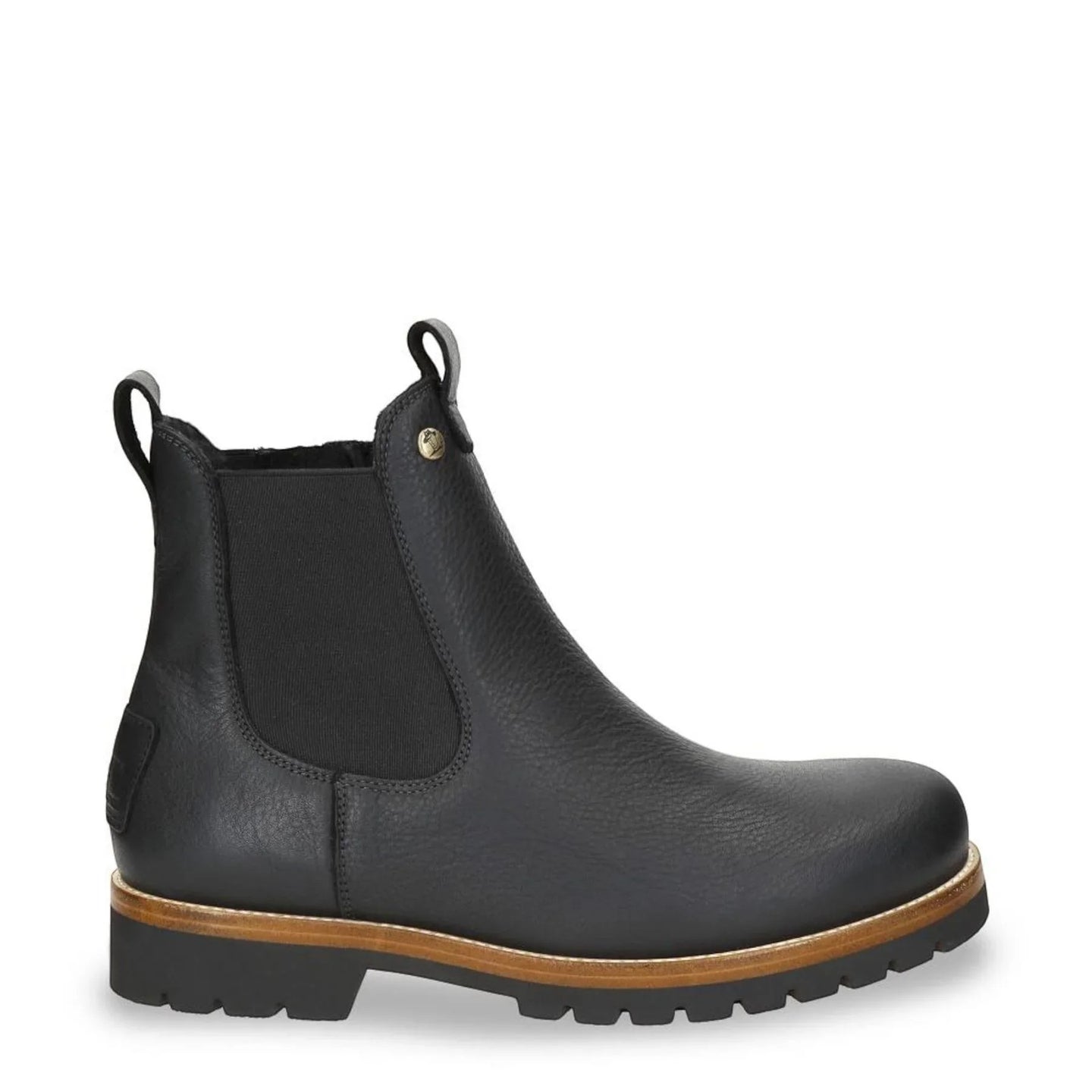 Beny Igloo C1 - Zwarte waterdichte leren Chelsea boots voor heren