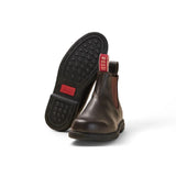 Booma 607 - Bruine leren Chelsea-laarzen