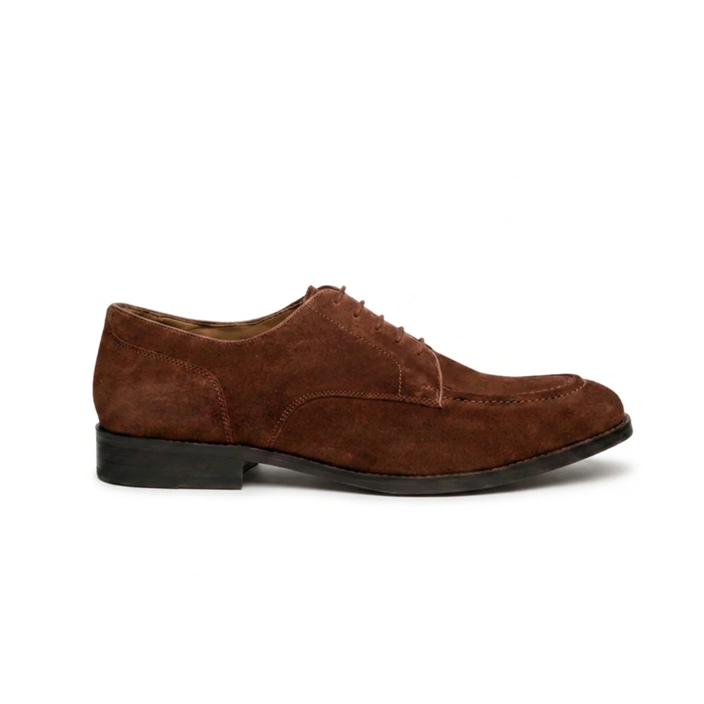 Brera - Klassieke veterschoenen voor heren van bruin suède