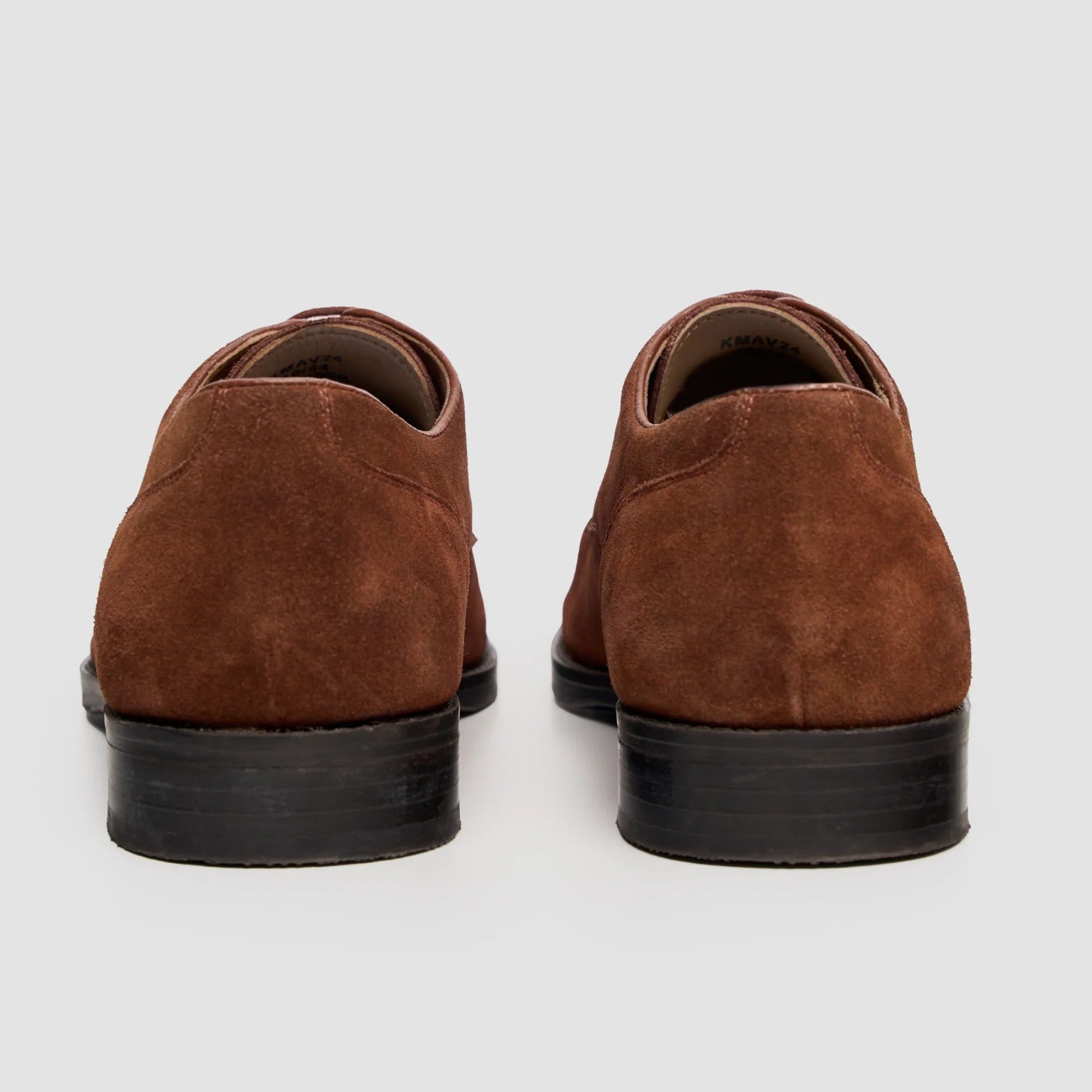 Brera - Klassieke veterschoenen voor heren van bruin suède