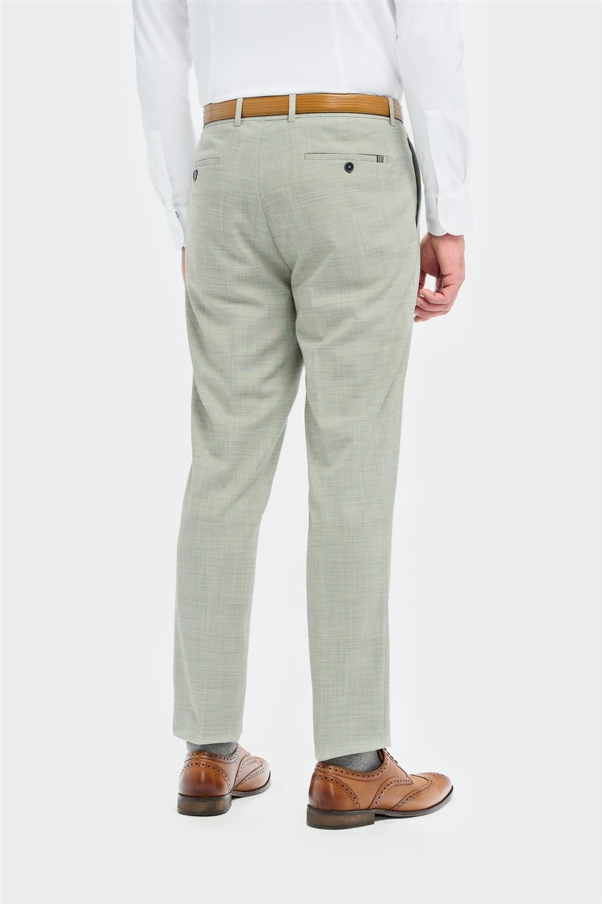 Camden - Heren Sage Green Broek