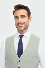 Camden - Heren Sage Green Gilet