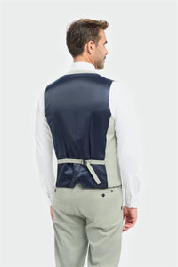Camden - Heren Sage Green Gilet