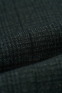 Caridi - Heren olijfgroen tweed gilet