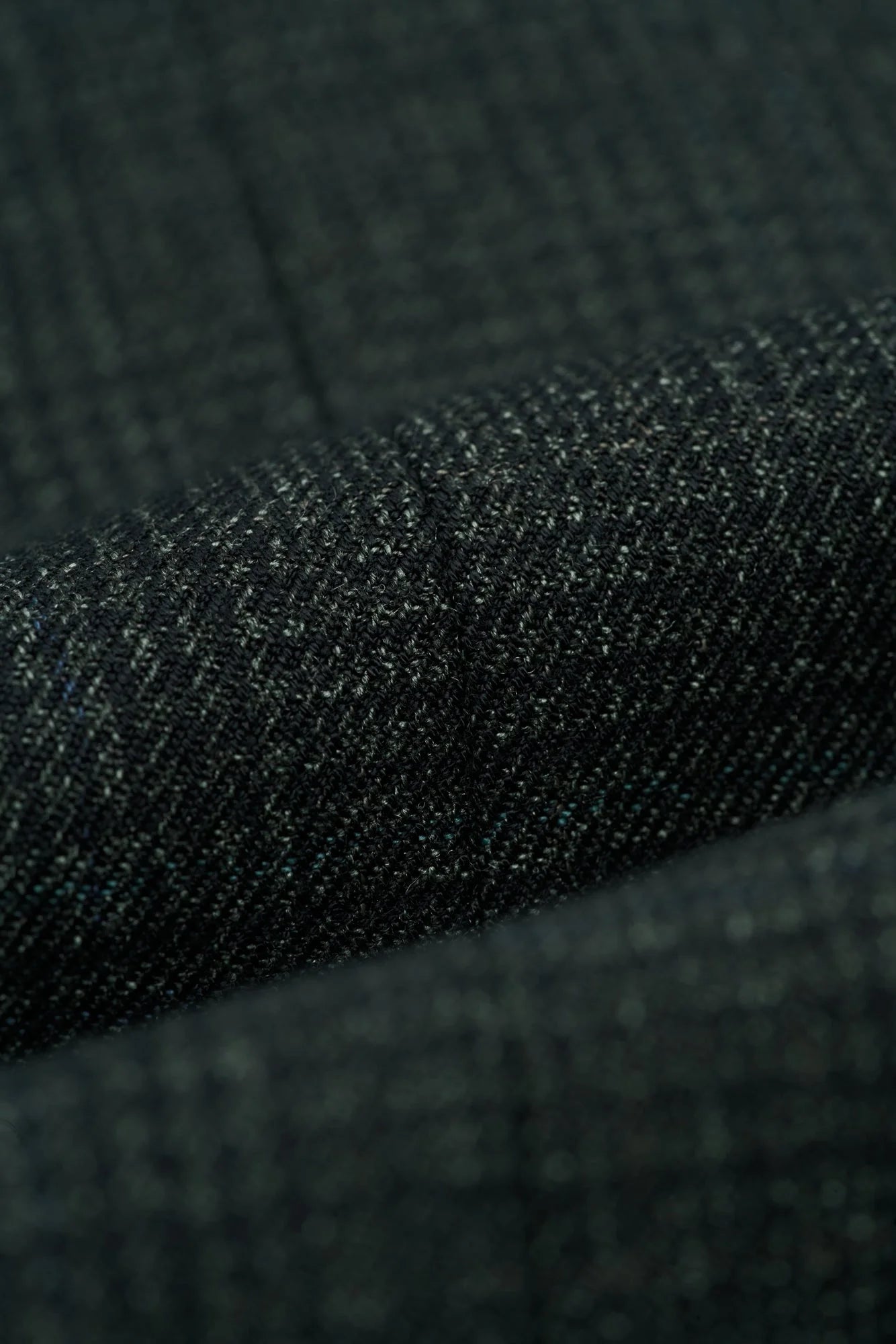 Caridi - Heren olijfgroen tweed gilet