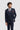 Caridi - Heren Tweed Marineblauwe Blazer