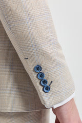 Crèmekleurig 3-delig trouwpak voor heren - Cavani Caridi