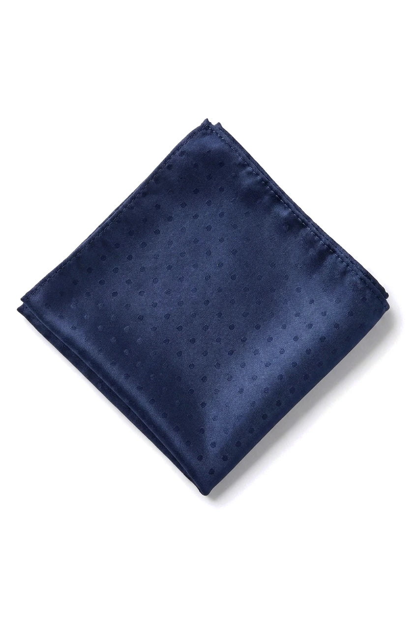 Cavani Satijnen Stropdas - Bijpassende Satijnen Zijden Stropdas voor Heren, Zakdoek & Stropdasclip, Polka Dot Bruiloft, Gala, Kantoor