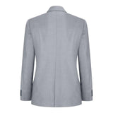 Boys 3 Piece Light Grey Suit Classic Wedding Party Vintage Christening