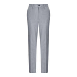 Boys 3 Piece Light Grey Suit Classic Wedding Party Vintage Christening