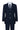 Boys Blue 3 Piece Suit Navy Check Wedding Prom Formal Vintage Tailored Fit
