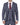 Mens Marc Darcy Blue Grey Red Check 3 Piece Suit Smart Casual Tweed Slim Fit Drake