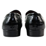 Men's Slip On Formal Green Loafers