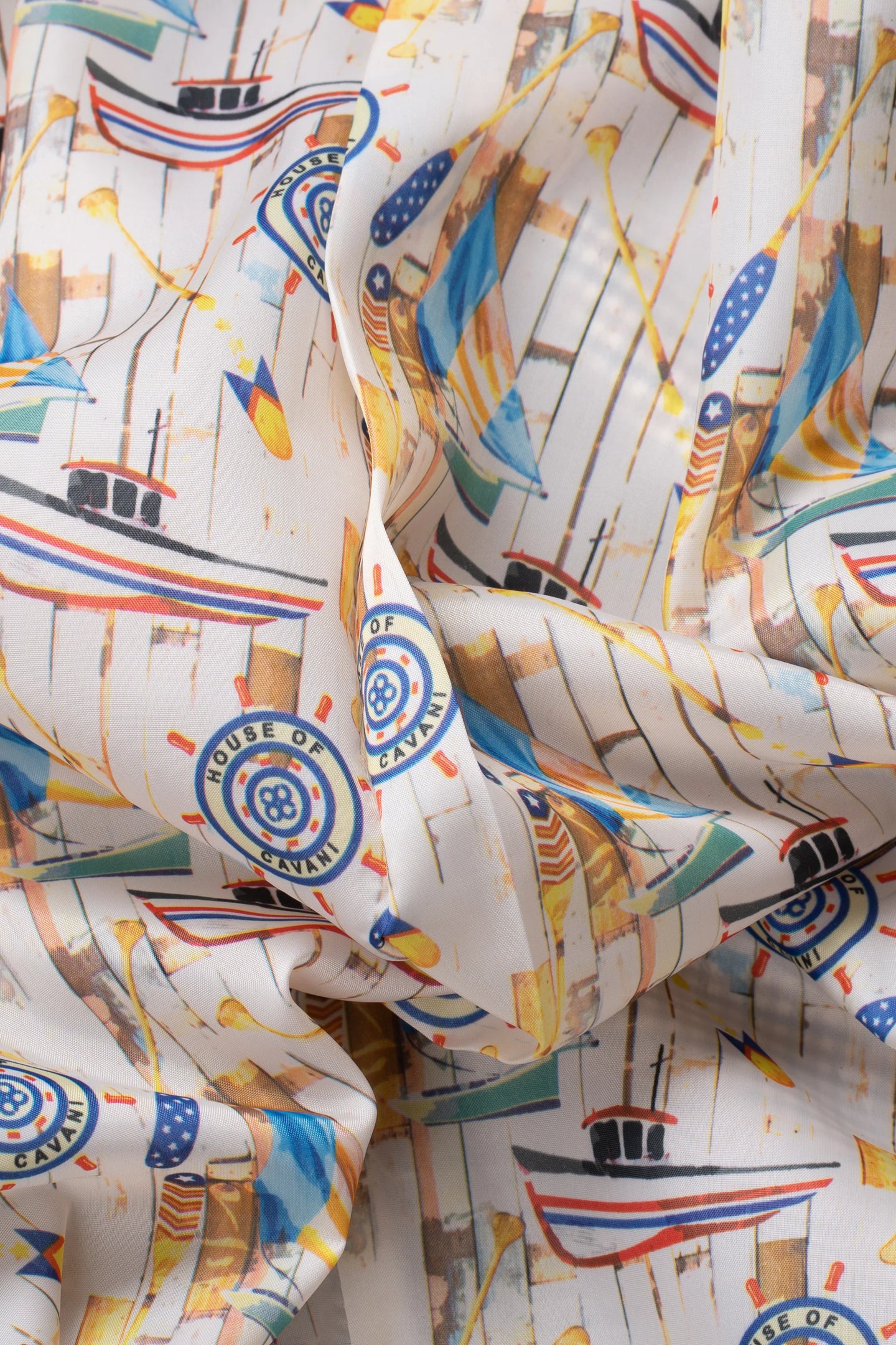 Heren beige marineblauw geruit pak