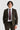 Harris - Groene tweed blazer met visgraatmotief