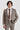 Harris - Tweed Bruine Blazer met Visgraatpatroon voor Heren