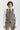 Harris - Tweed bruin vest met visgraatpatroon voor heren