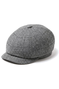 Cavani Martez Hoed - Heren Grandad Hoed Marineblauwe Platte Pet Visgraat Vintage Retro Del Boy Klassieke Gatsby Peaky Blinders